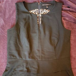 White House Black Market Tiered Peplum Blouse